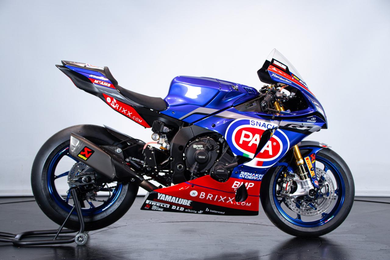 2022 Yamaha YZF R1 TOPRAK REPLICA LIMITED EDITION