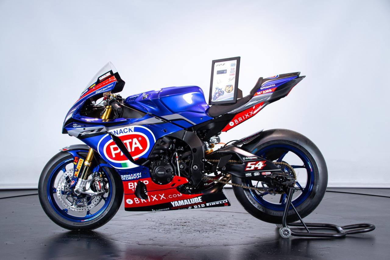 2022 Yamaha YZF R1 TOPRAK REPLICA LIMITED EDITION