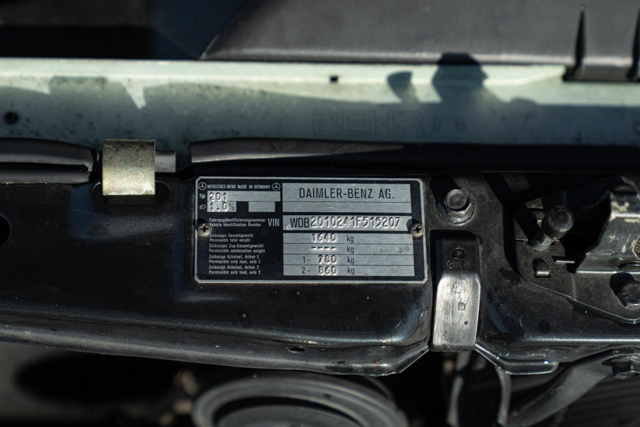 1988 Mercedes - Benz 190 E