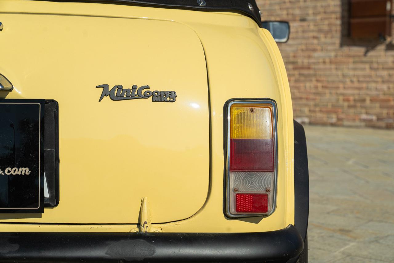 1971 Innocenti MINI COOPER CABRIOLET BOANO &quot;MERVEILLEUSE&quot;