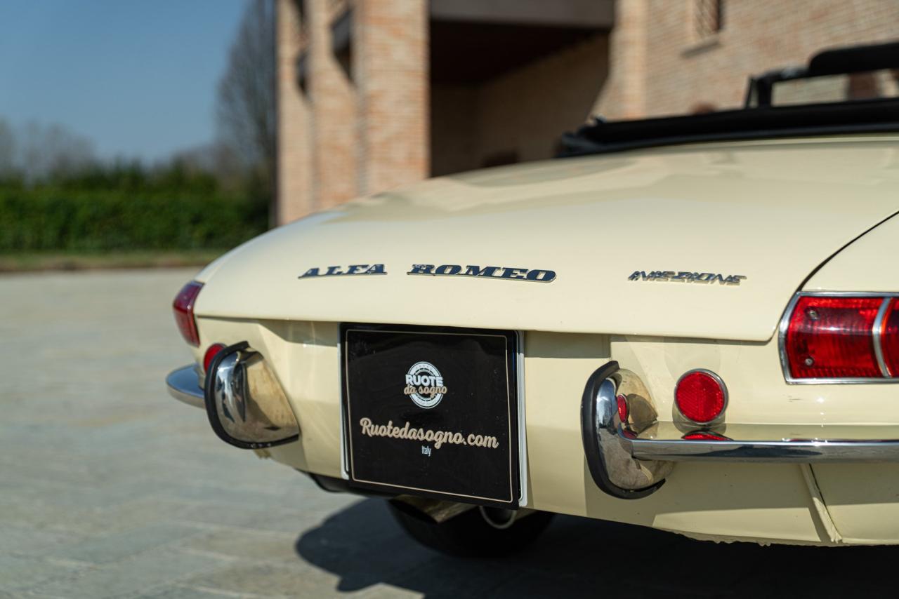 1969 Alfa Romeo SPIDER 1750 VELOCE &quot;OSSO DI SEPPIA&quot;