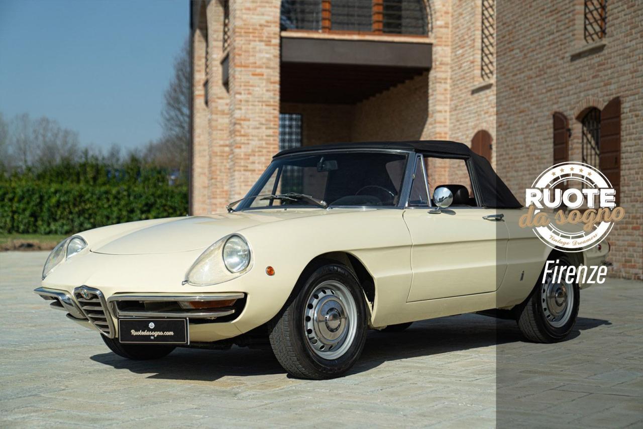 1969 Alfa Romeo SPIDER 1750 VELOCE &quot;OSSO DI SEPPIA&quot;