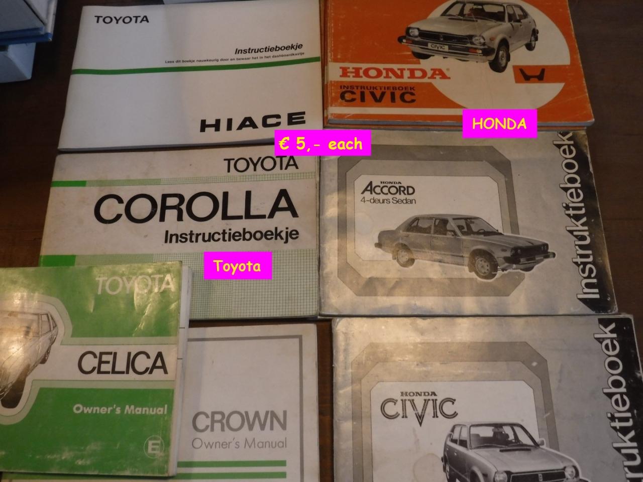 1950 Car -instr books instr books