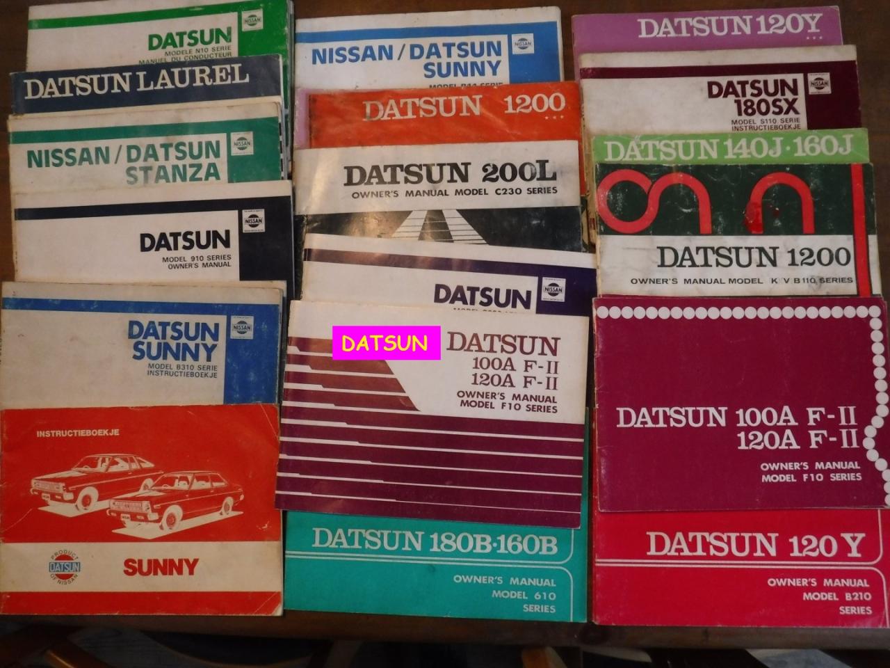 1950 Car -instr books instr books