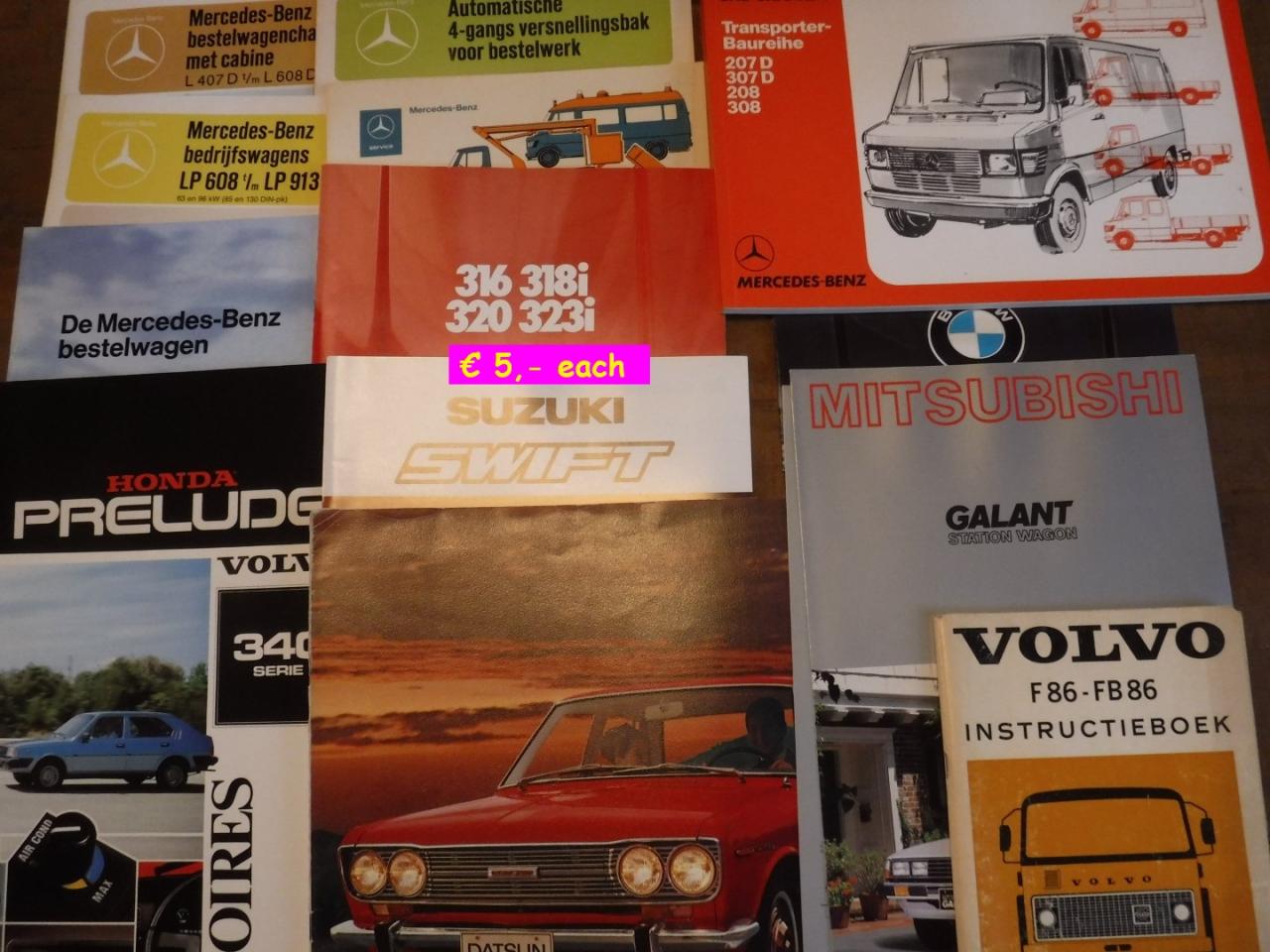 1950 Car -instr books instr books