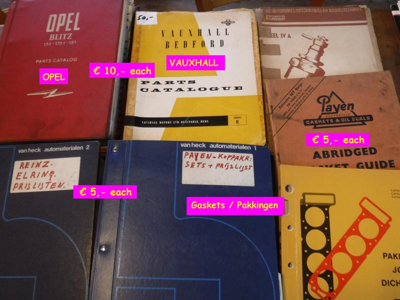 1950 Car -instr books instr books