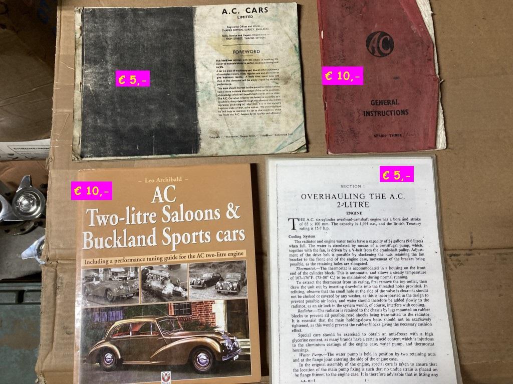 1950 Car -instr books instr books