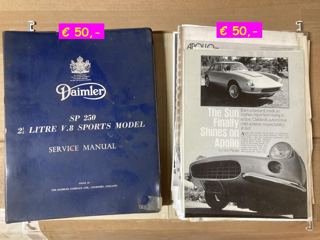 1950 Car -instr books instr books