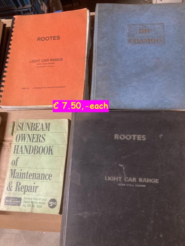 1950 Car -instr books instr books