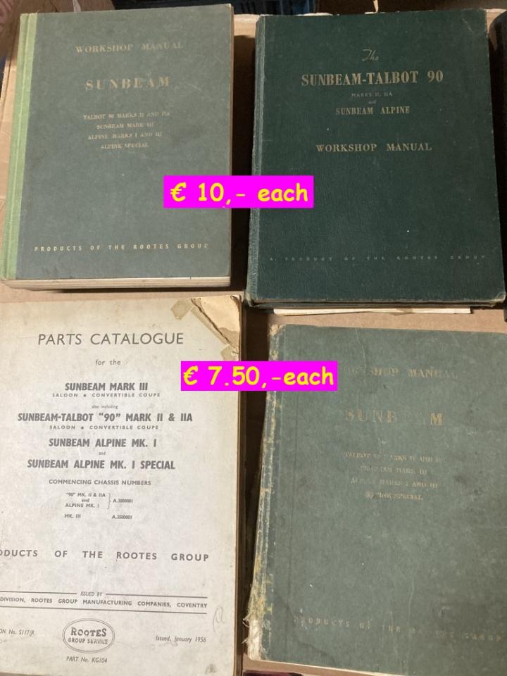 1950 Car -instr books instr books