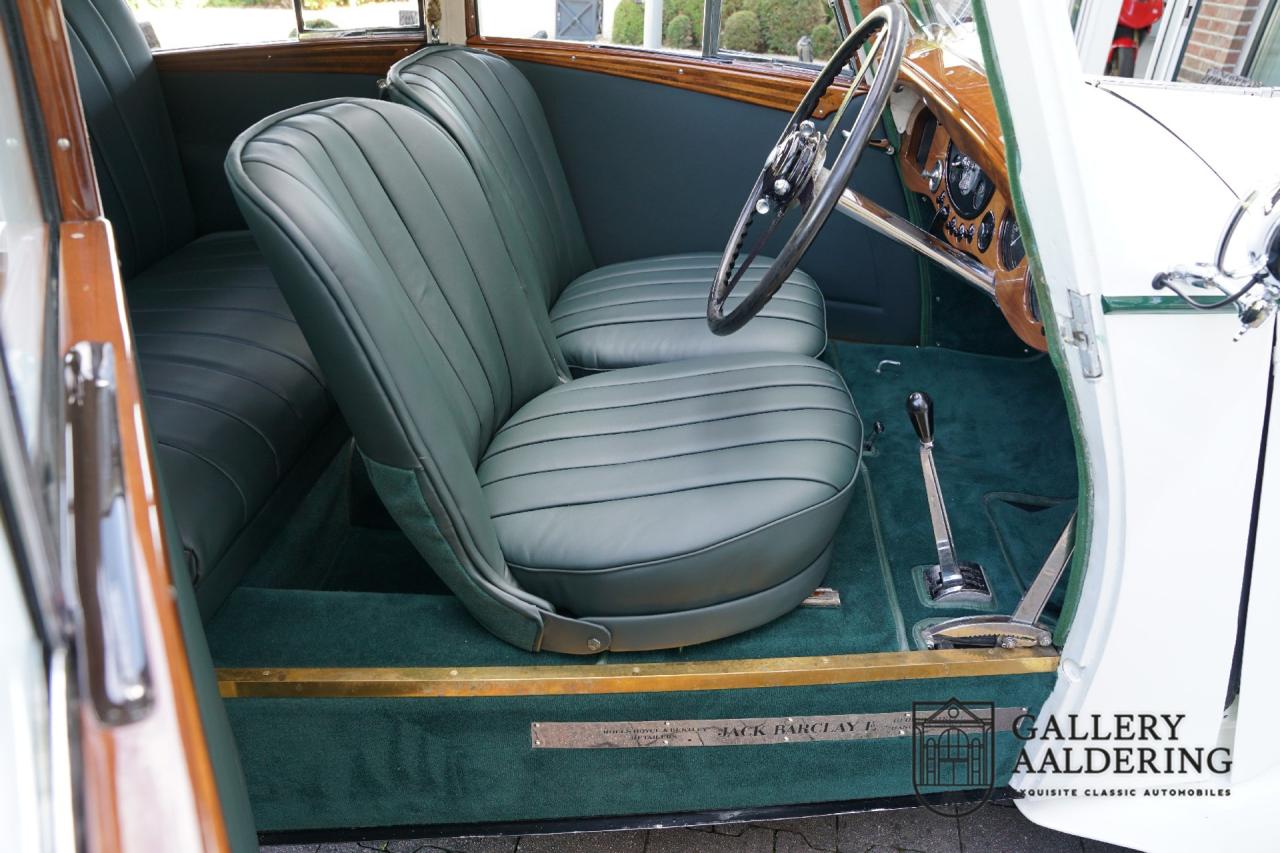 1933 Bentley 3&frac12; litre &ldquo;Streamline&rdquo; by Park Ward &amp; Co