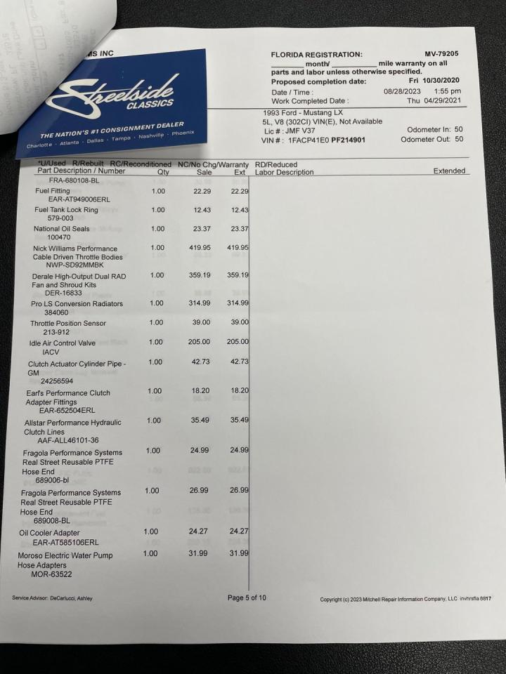 1993 Ford Mustang LS Swap Restomod