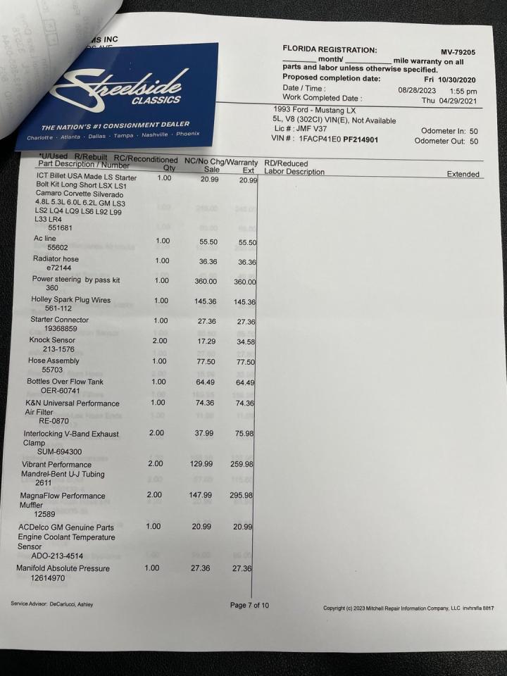 1993 Ford Mustang LS Swap Restomod
