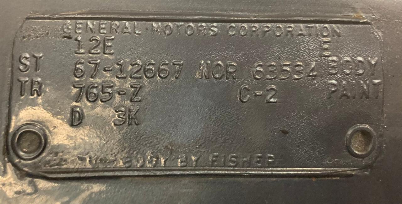 1967 Chevrolet Camaro Convertible