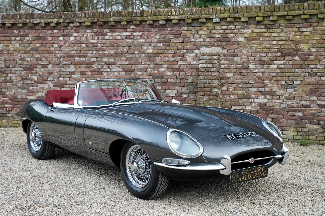 1961 Jaguar E-type &ldquo;Outside Bonnet Lock&rdquo; OTS Series I