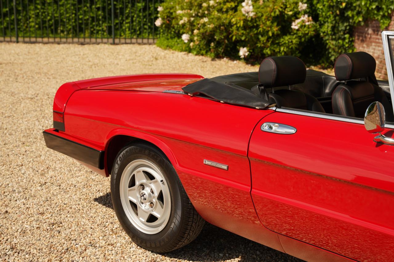 1990 Alfa Romeo Spider 2.0 Aerodynamica