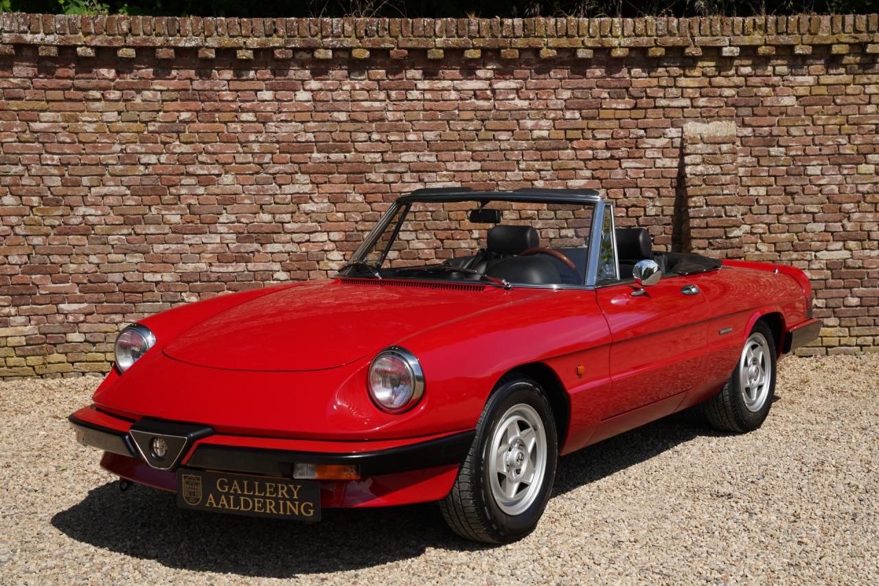 1990 Alfa Romeo Spider 2.0 Aerodynamica