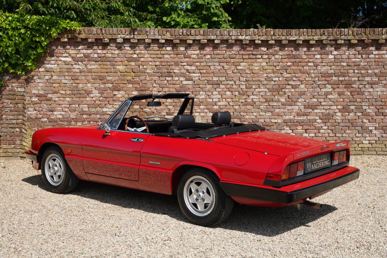 1990 Alfa Romeo Spider 2.0 Aerodynamica