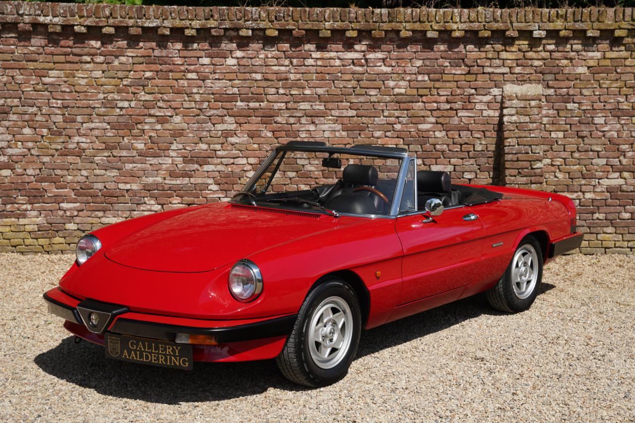 1990 Alfa Romeo Spider 2.0 Aerodynamica