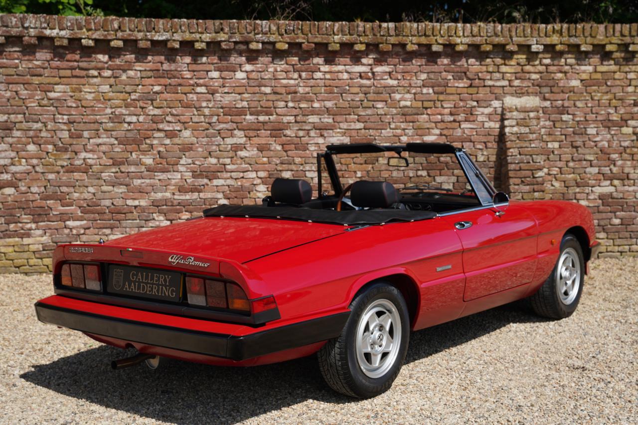 1990 Alfa Romeo Spider 2.0 Aerodynamica