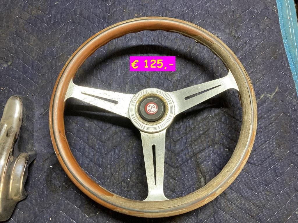 1950 several parts steering wheels