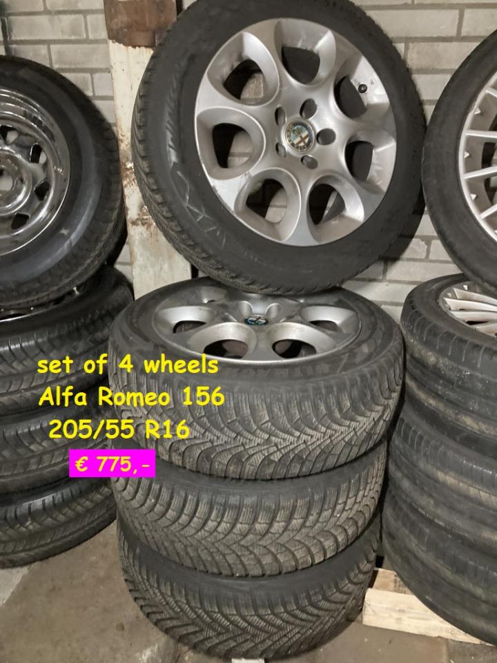 1900 Wiel sets diverse wiel sets