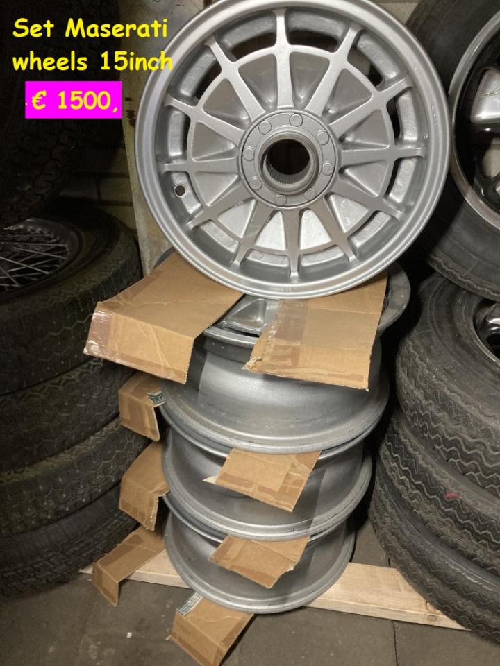 1900 Wiel sets diverse wiel sets