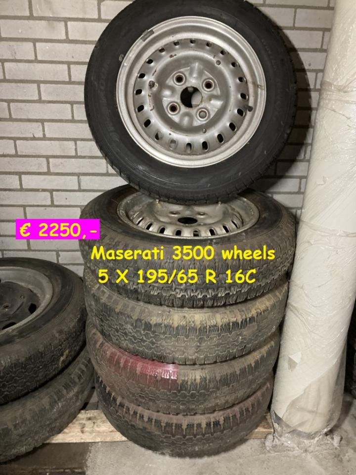 1900 Wiel sets diverse wiel sets