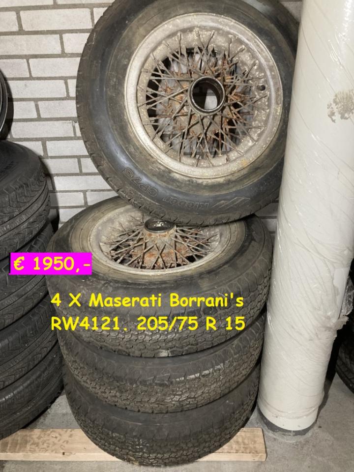 1900 Wiel sets diverse wiel sets