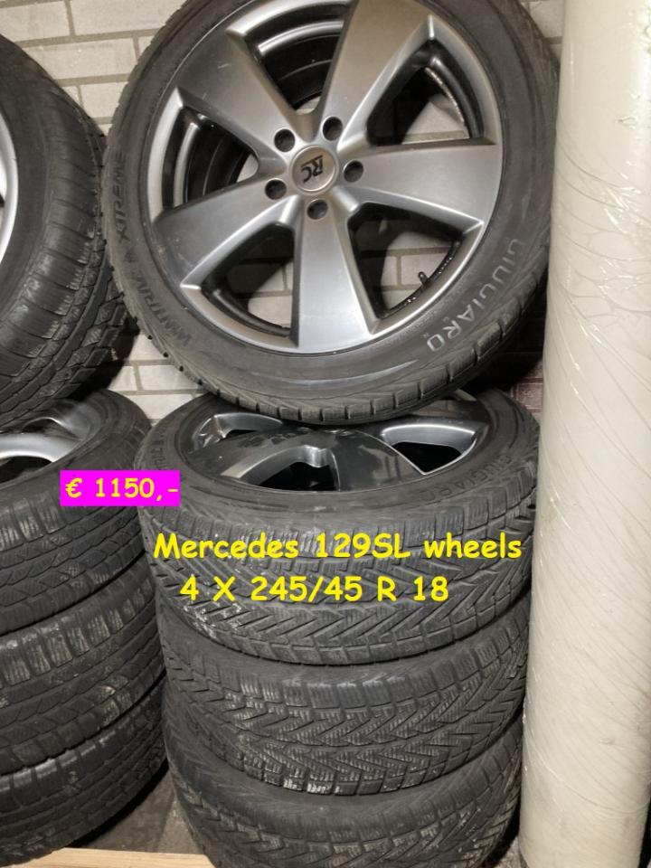 1900 Wiel sets diverse wiel sets