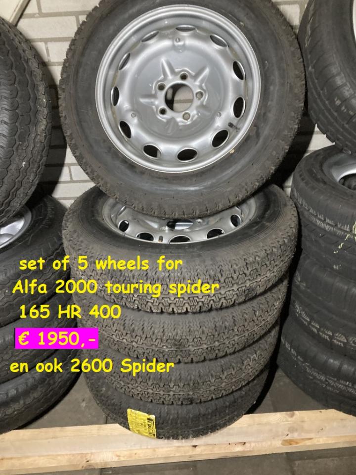 1900 Wiel sets diverse wiel sets