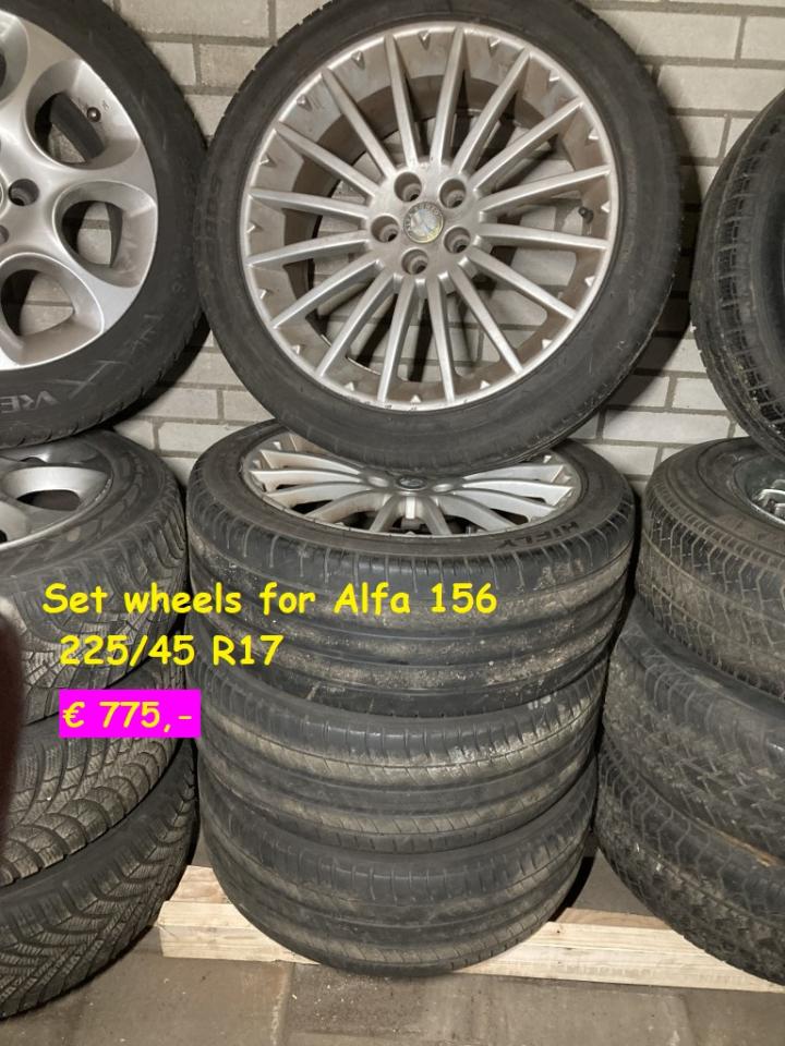 1900 Wiel sets diverse wiel sets