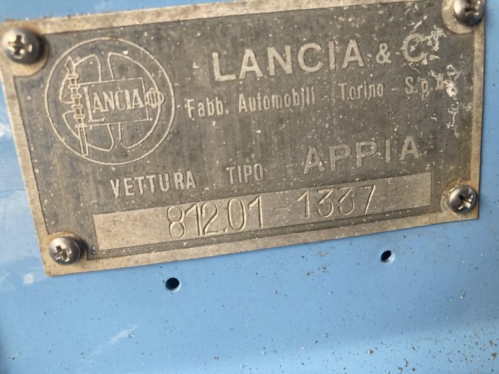 1957 Lancia Appia cabrio 1337