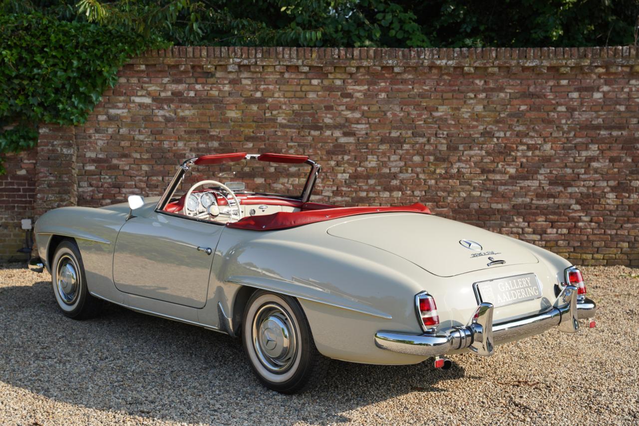 1962 Mercedes - Benz Mercedes Benz 190 SL &ldquo;Wei&szlig;&shy;grau &uuml;ber Rot&rdquo;