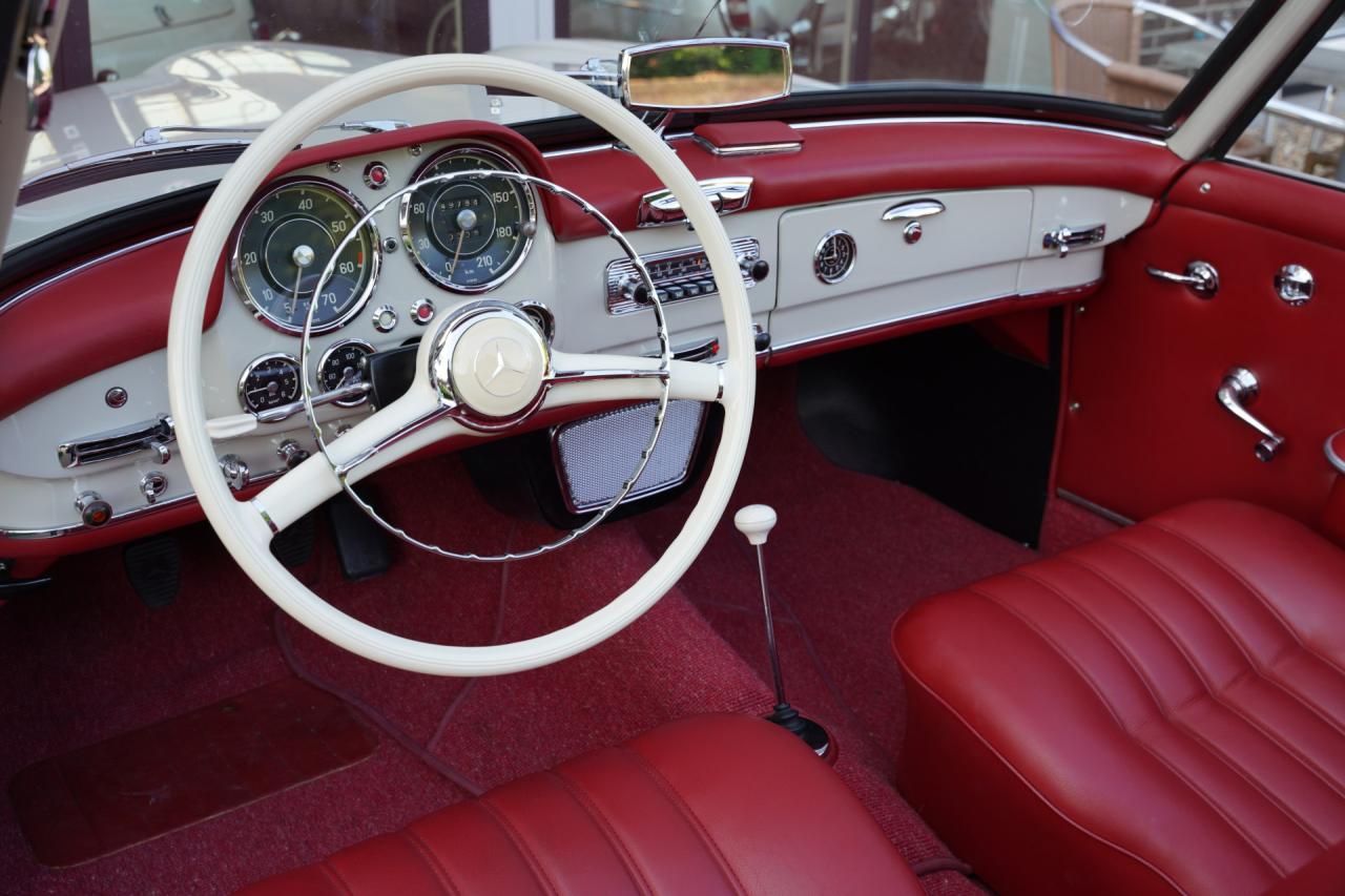 1962 Mercedes - Benz Mercedes Benz 190 SL &ldquo;Wei&szlig;&shy;grau &uuml;ber Rot&rdquo;