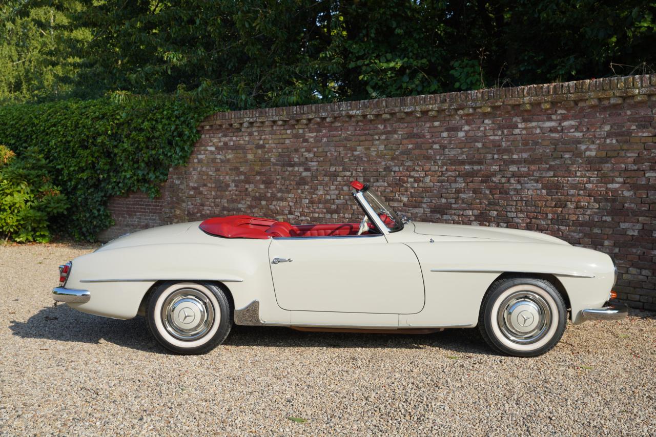 1962 Mercedes - Benz Mercedes Benz 190 SL &ldquo;Wei&szlig;&shy;grau &uuml;ber Rot&rdquo;