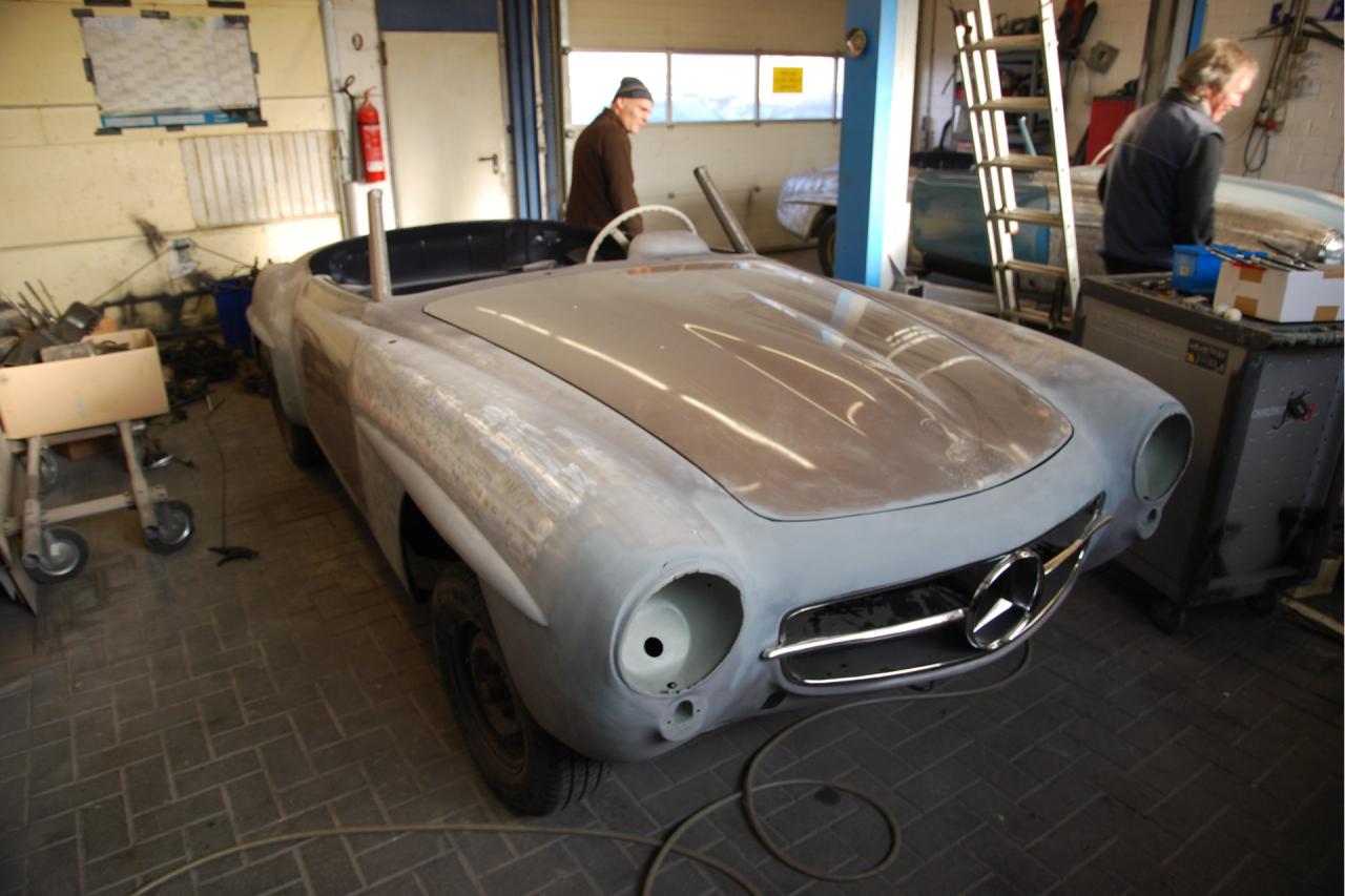 1962 Mercedes - Benz Mercedes Benz 190 SL &ldquo;Wei&szlig;&shy;grau &uuml;ber Rot&rdquo;