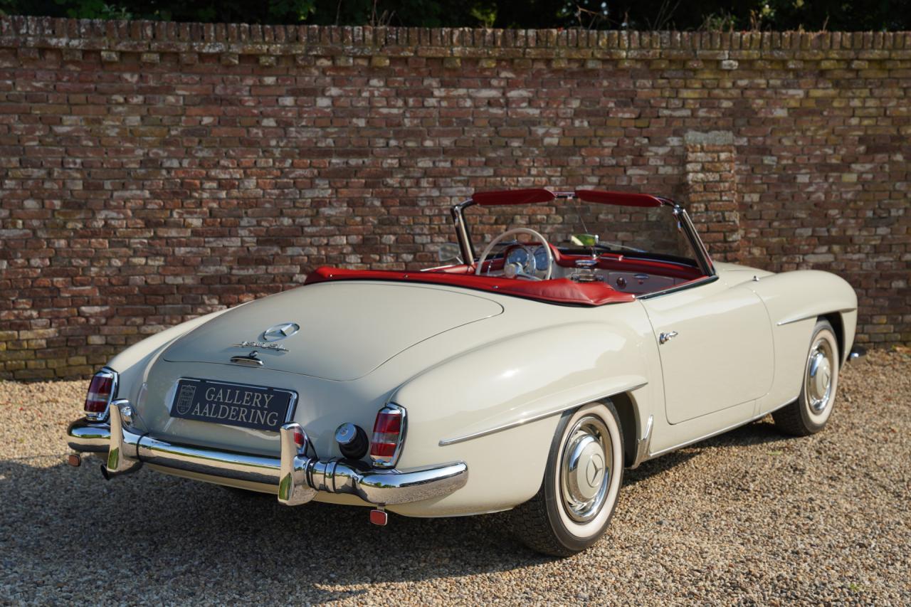 1962 Mercedes - Benz Mercedes Benz 190 SL &ldquo;Wei&szlig;&shy;grau &uuml;ber Rot&rdquo;