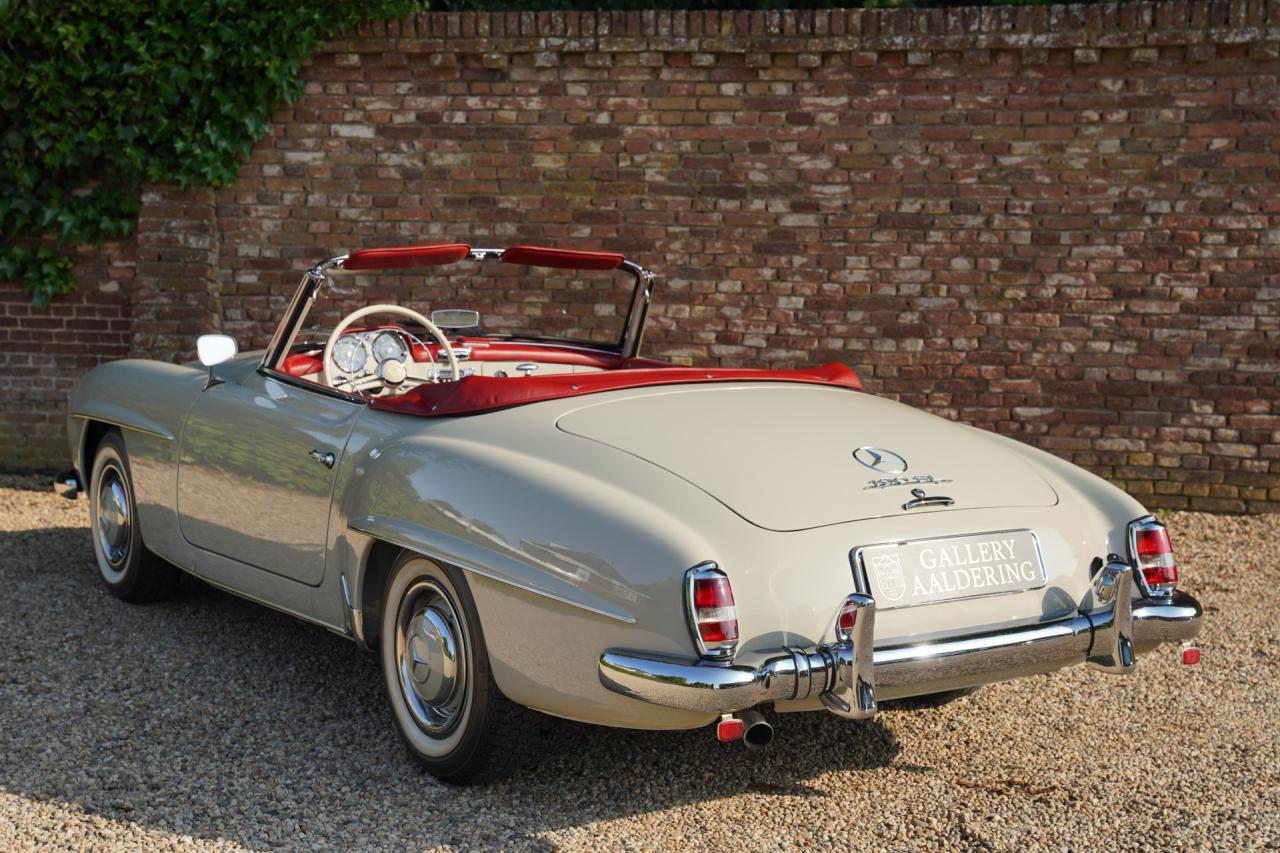 1962 Mercedes - Benz Mercedes Benz 190 SL &ldquo;Wei&szlig;&shy;grau &uuml;ber Rot&rdquo;