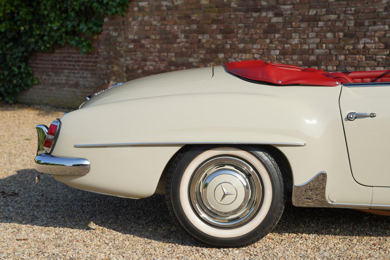 1962 Mercedes - Benz Mercedes Benz 190 SL &ldquo;Wei&szlig;&shy;grau &uuml;ber Rot&rdquo;