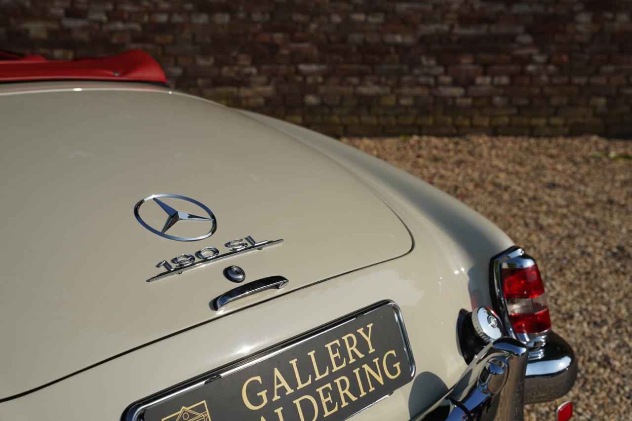 1962 Mercedes - Benz Mercedes Benz 190 SL &ldquo;Wei&szlig;&shy;grau &uuml;ber Rot&rdquo;