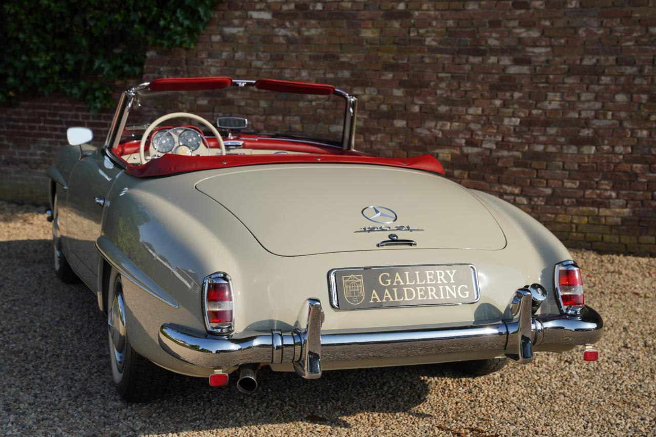 1962 Mercedes - Benz Mercedes Benz 190 SL &ldquo;Wei&szlig;&shy;grau &uuml;ber Rot&rdquo;