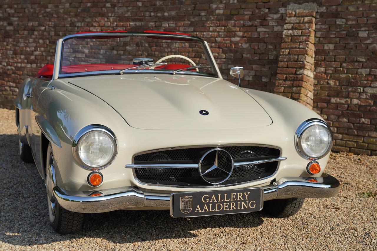 1962 Mercedes - Benz Mercedes Benz 190 SL &ldquo;Wei&szlig;&shy;grau &uuml;ber Rot&rdquo;