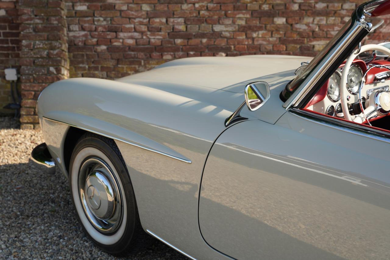 1962 Mercedes - Benz Mercedes Benz 190 SL &ldquo;Wei&szlig;&shy;grau &uuml;ber Rot&rdquo;