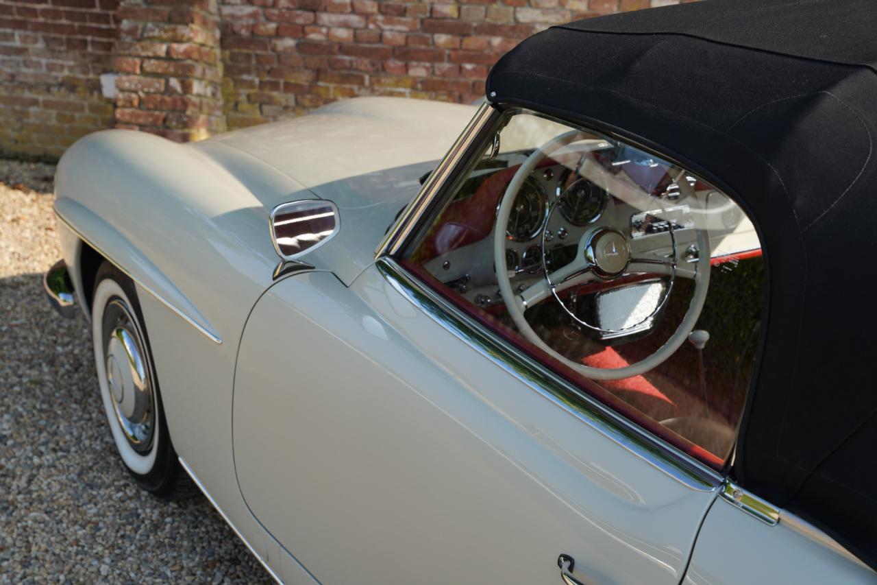 1962 Mercedes - Benz Mercedes Benz 190 SL &ldquo;Wei&szlig;&shy;grau &uuml;ber Rot&rdquo;