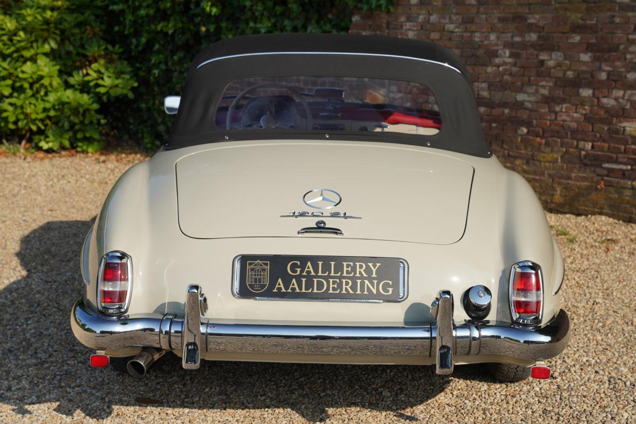1962 Mercedes - Benz Mercedes Benz 190 SL &ldquo;Wei&szlig;&shy;grau &uuml;ber Rot&rdquo;
