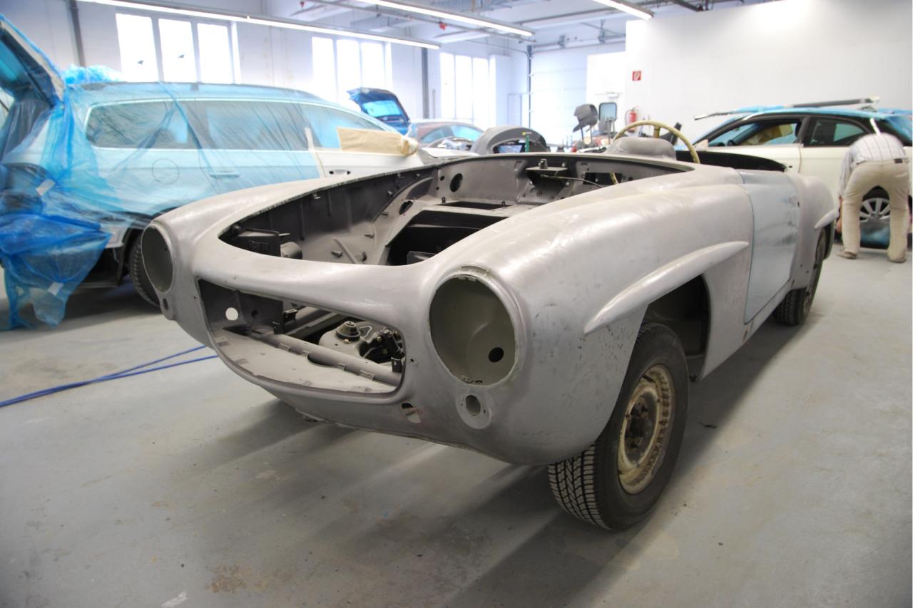 1962 Mercedes - Benz Mercedes Benz 190 SL &ldquo;Wei&szlig;&shy;grau &uuml;ber Rot&rdquo;