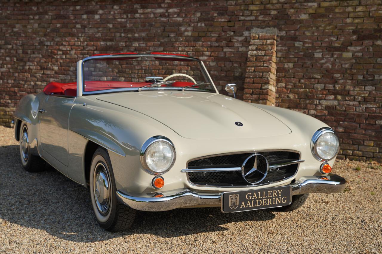 1962 Mercedes - Benz Mercedes Benz 190 SL &ldquo;Wei&szlig;&shy;grau &uuml;ber Rot&rdquo;