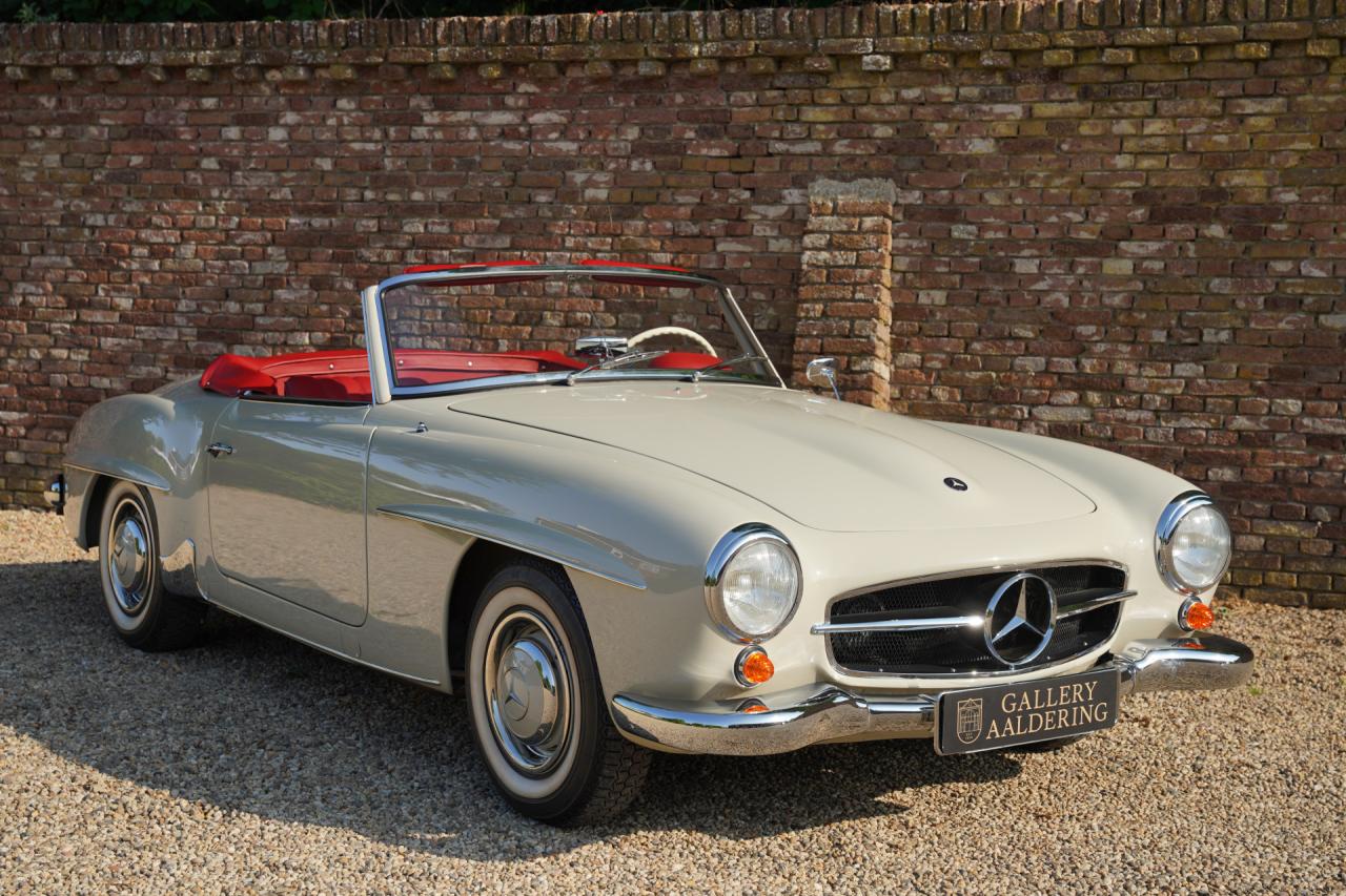 1962 Mercedes - Benz Mercedes Benz 190 SL &ldquo;Wei&szlig;&shy;grau &uuml;ber Rot&rdquo;