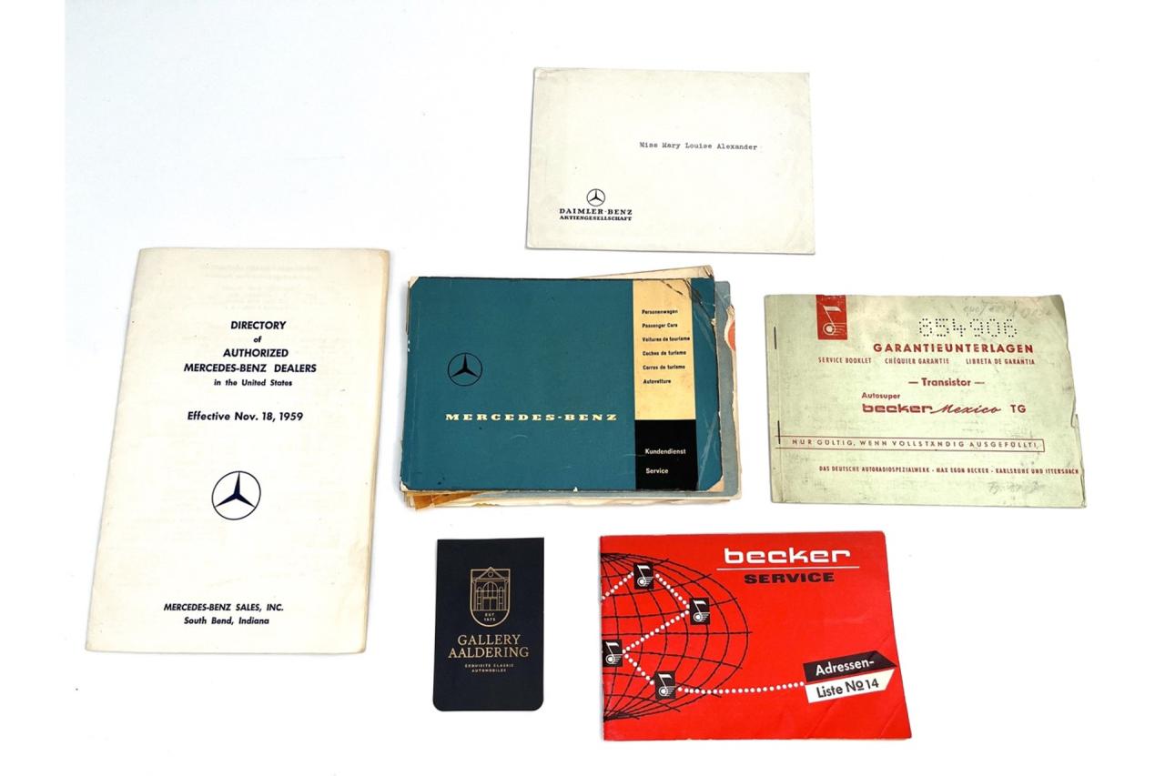 1960 Mercedes - Benz Mercedes Benz 190 SL &ldquo;Matching Numbers&rdquo;